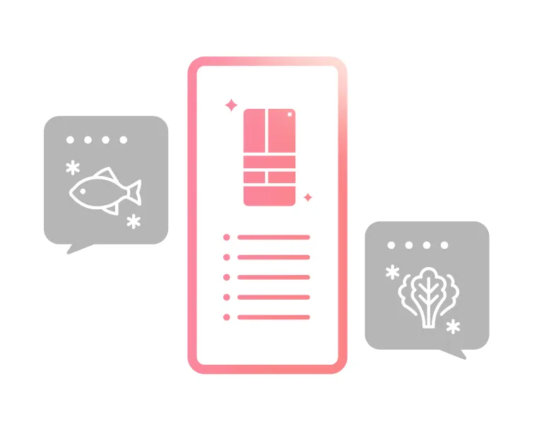 ぴったりな<br />冷凍モードが選べる