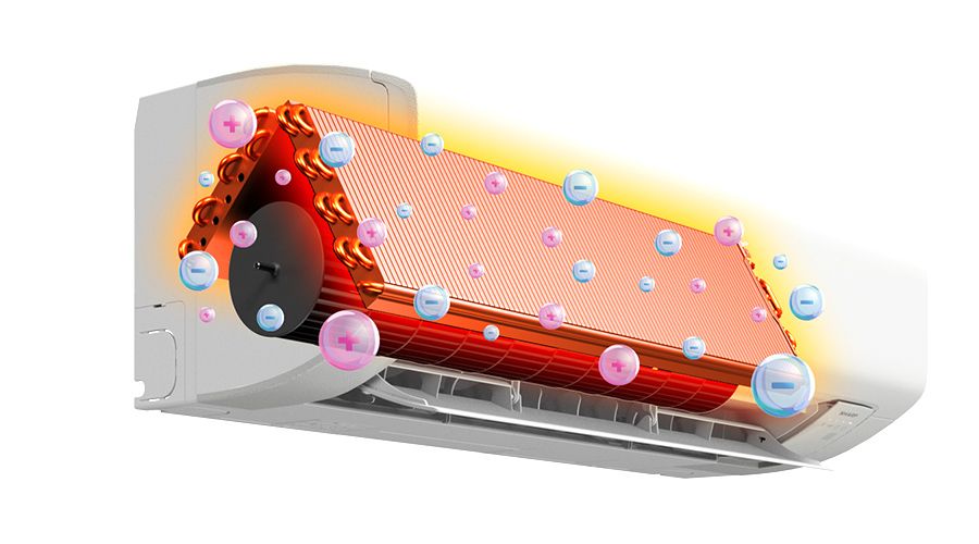 プラズマクラスター内部清掃のイメージ