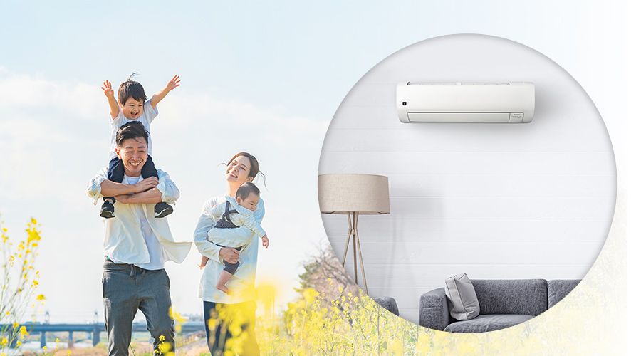 お出かけ中に「おでかけ運転」で運転制御しているイメージ