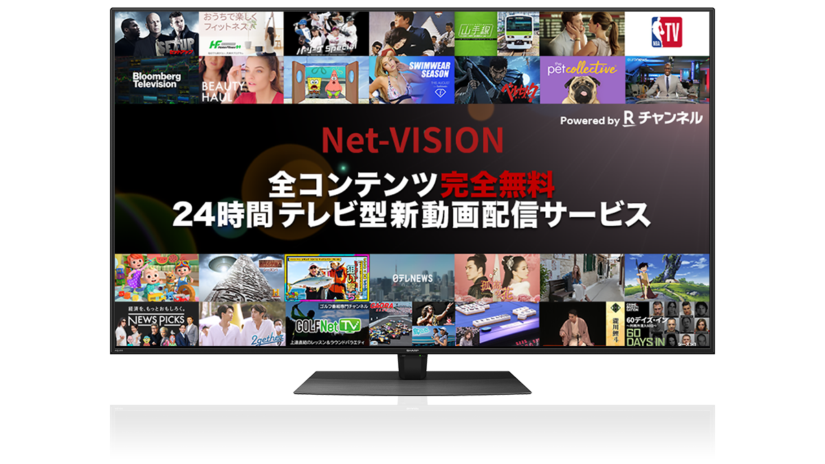 シャープ 50V型 4K液晶テレビ AQUOS LC-50U45 ネット動画☆ - テレビ