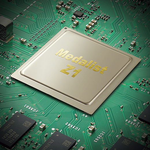 新開発の8K画像処理エンジン「Medalist Z1」を搭載