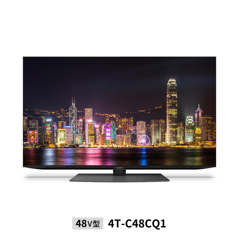 テレビ・映像機器シャープ 4K有機ELテレビ 48V型 4T-C48CQ1