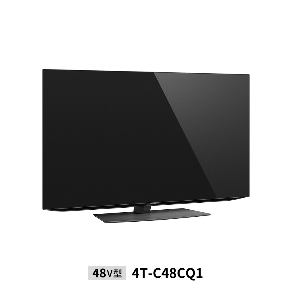 美品 SHARP 4T-C48CQ1 BLACK 2022年製-