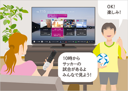 知らなかった番組を教えてくれる