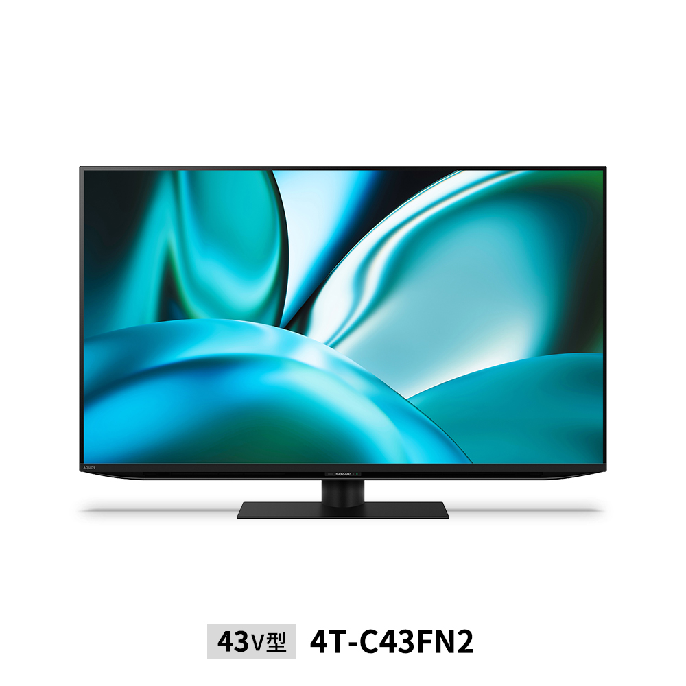 4K液晶テレビ:4T-C43FN2:正面