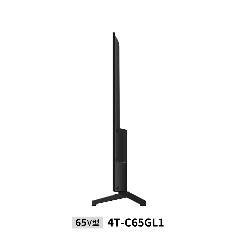 液晶テレビ:65V型4T-C65GL1:側面