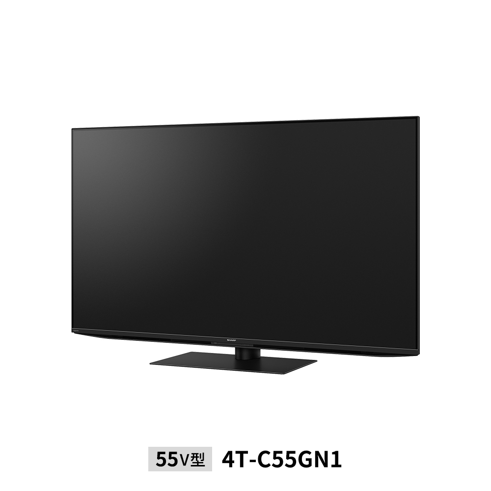 4K液晶テレビ:55V型4T-C55GN1:左振り