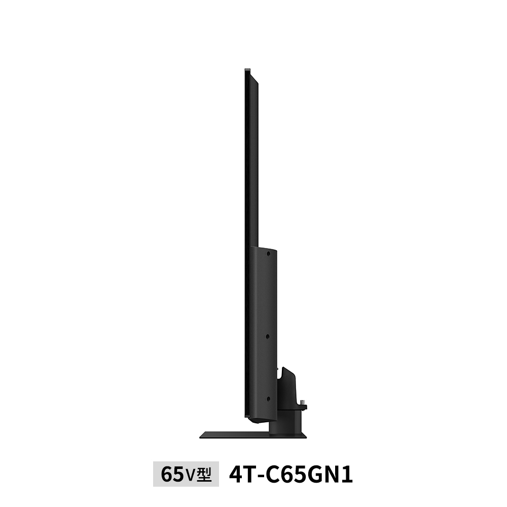 4K液晶テレビ:65V型4T-C65GN1:側面