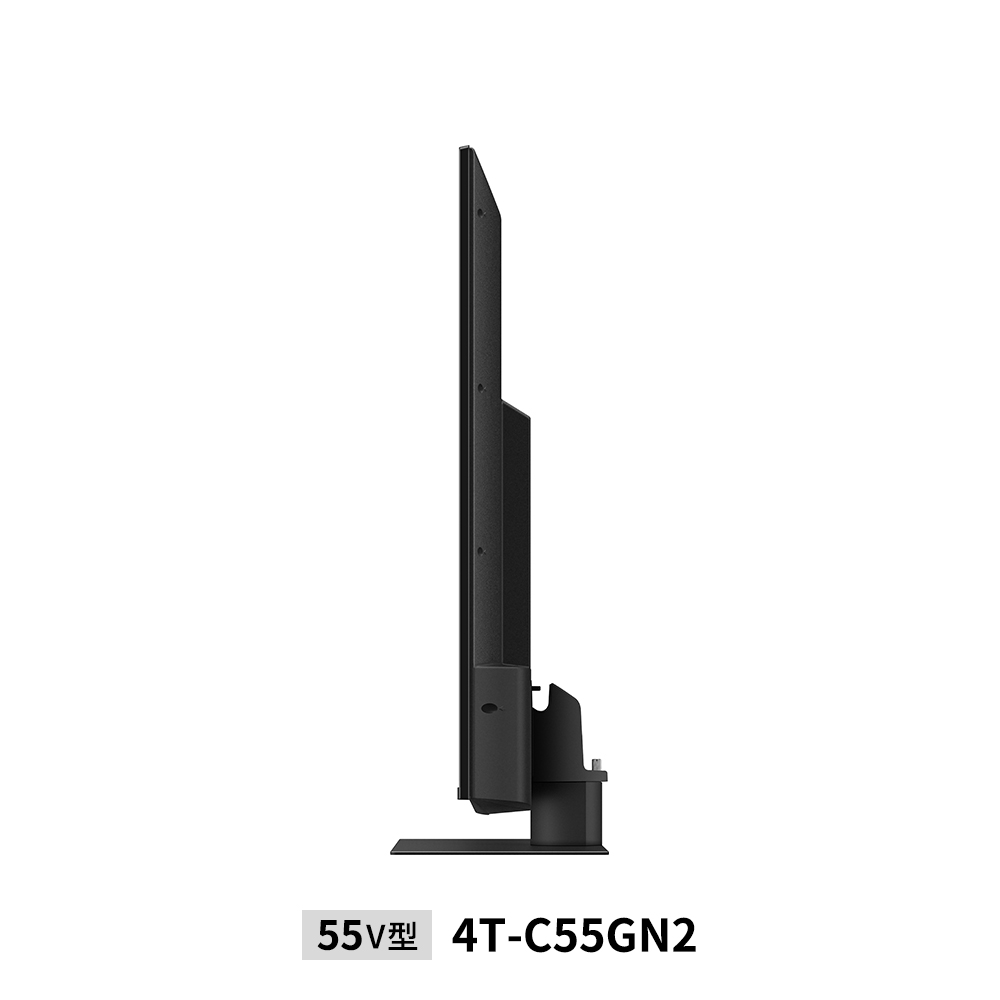 4K液晶テレビ:55V型4T-C55GN2:側面