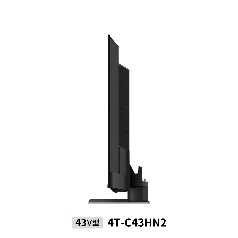 液晶テレビ:43V型4T-C43HN2:側面