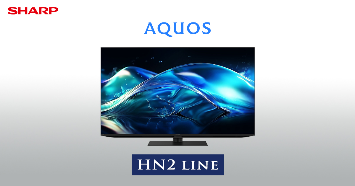 SHARP AQUOS テレビ Digital Hi-vision AQUOS 4K GJ2ライン | テレビ：シャープ