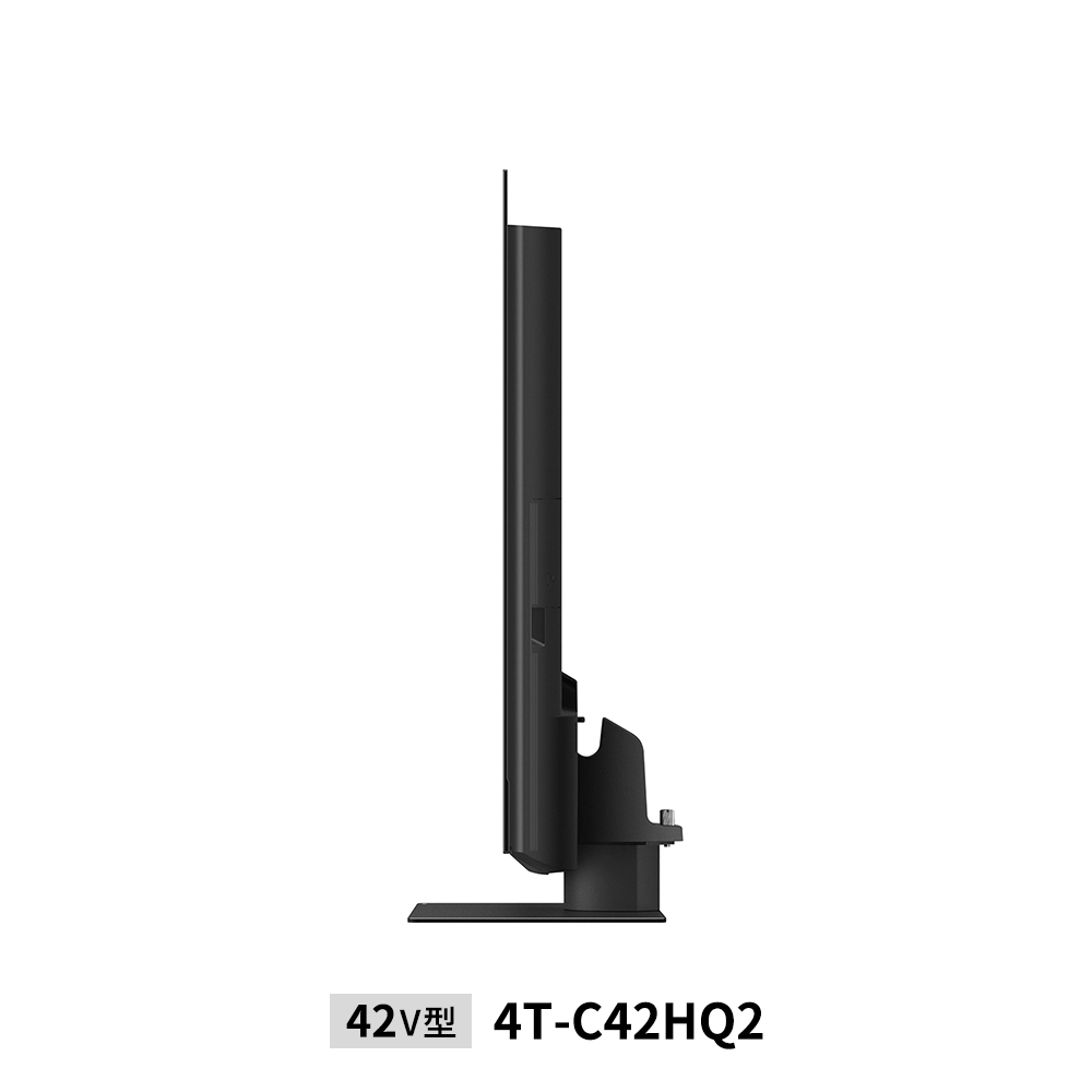 4K有機ELテレビ:42V型4T-C42HQ2:側面