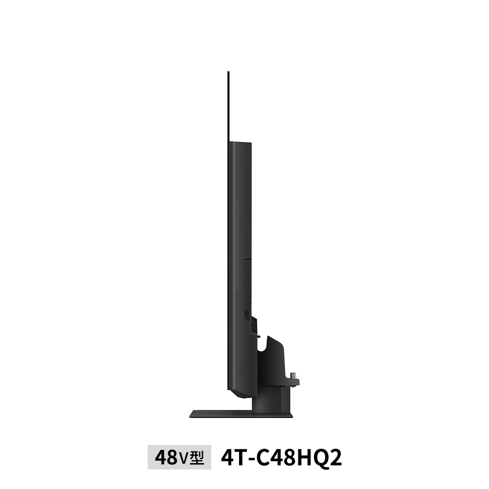 4K有機ELテレビ:48V型4T-C48HQ2:側面