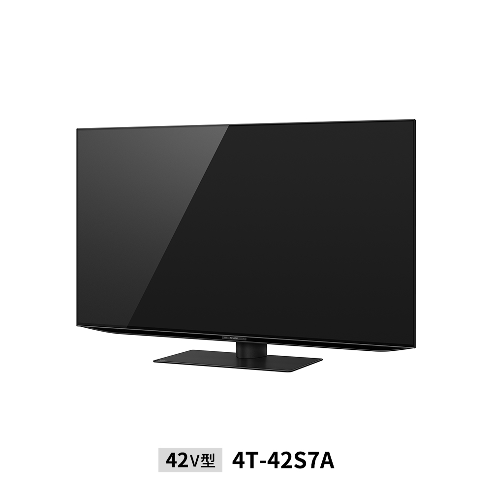 4K有機ELテレビ:42V型4T-42X7A:左振り