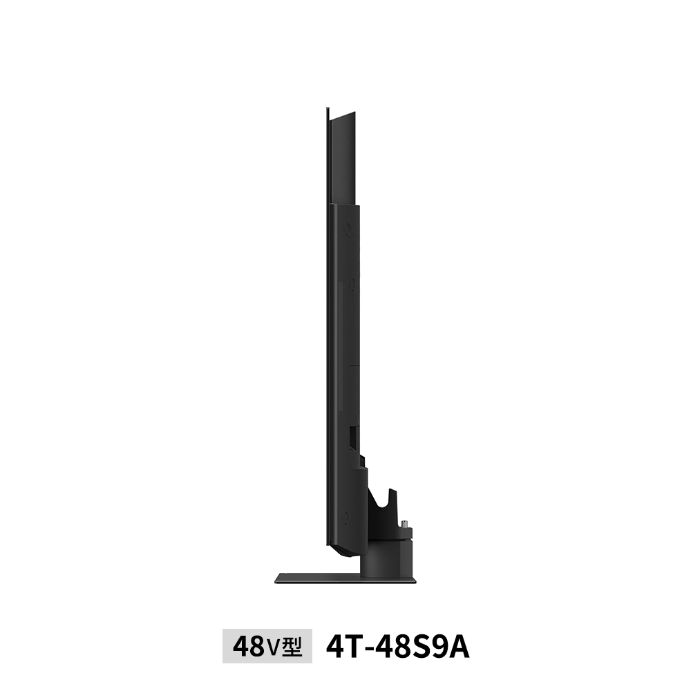 4K有機ELテレビ:48V型4T-48X7A:側面