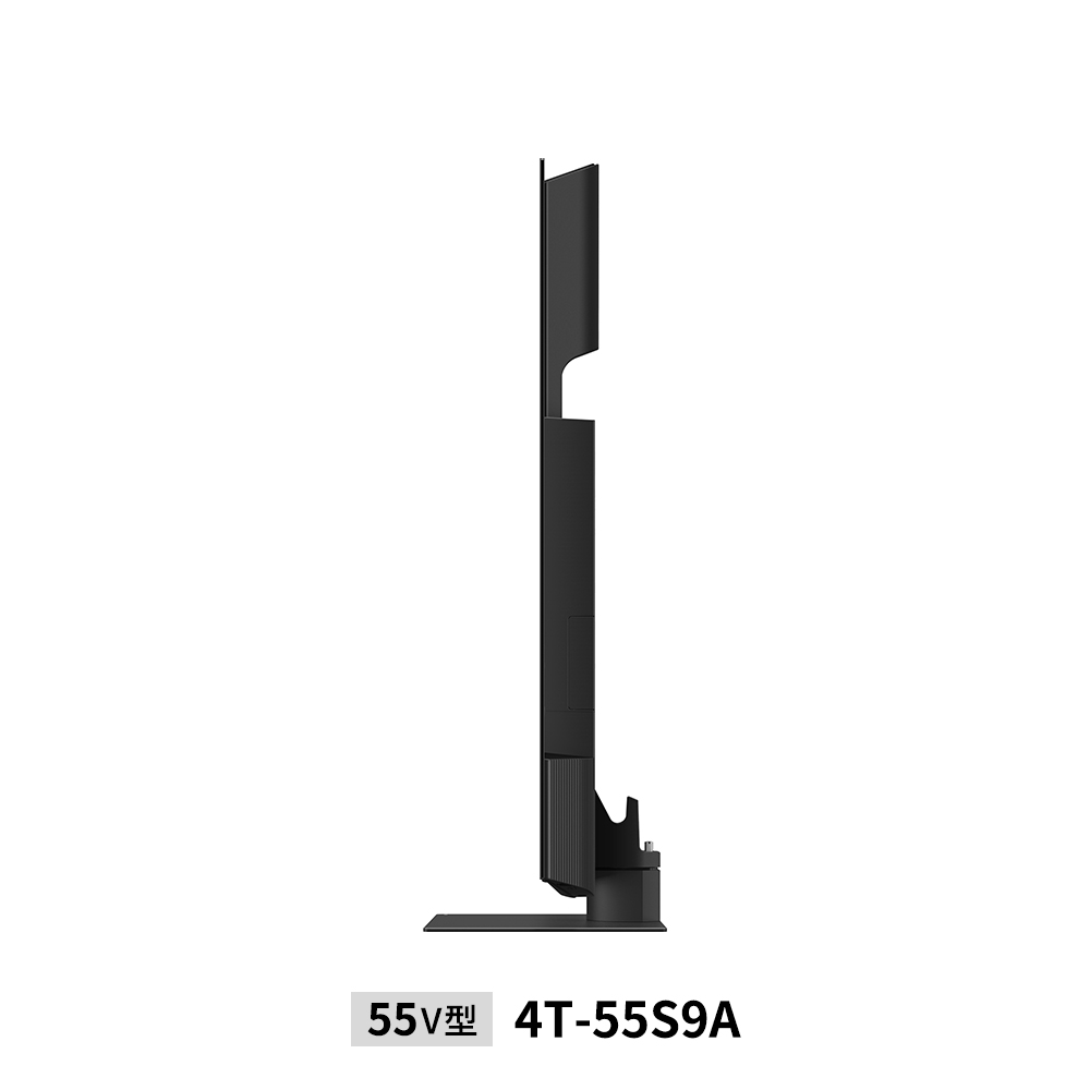 4K有機ELテレビ:55V型4T-55X7A:側面