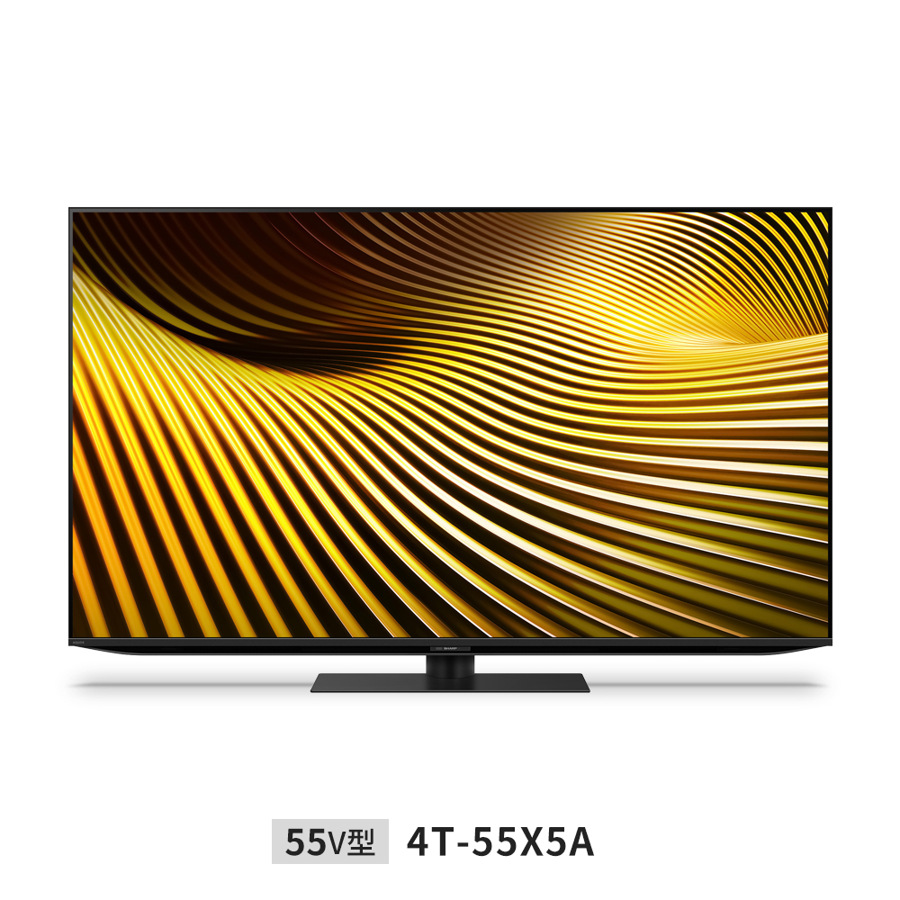 mini LEDテレビ:55V型4T-55X5A:正面
