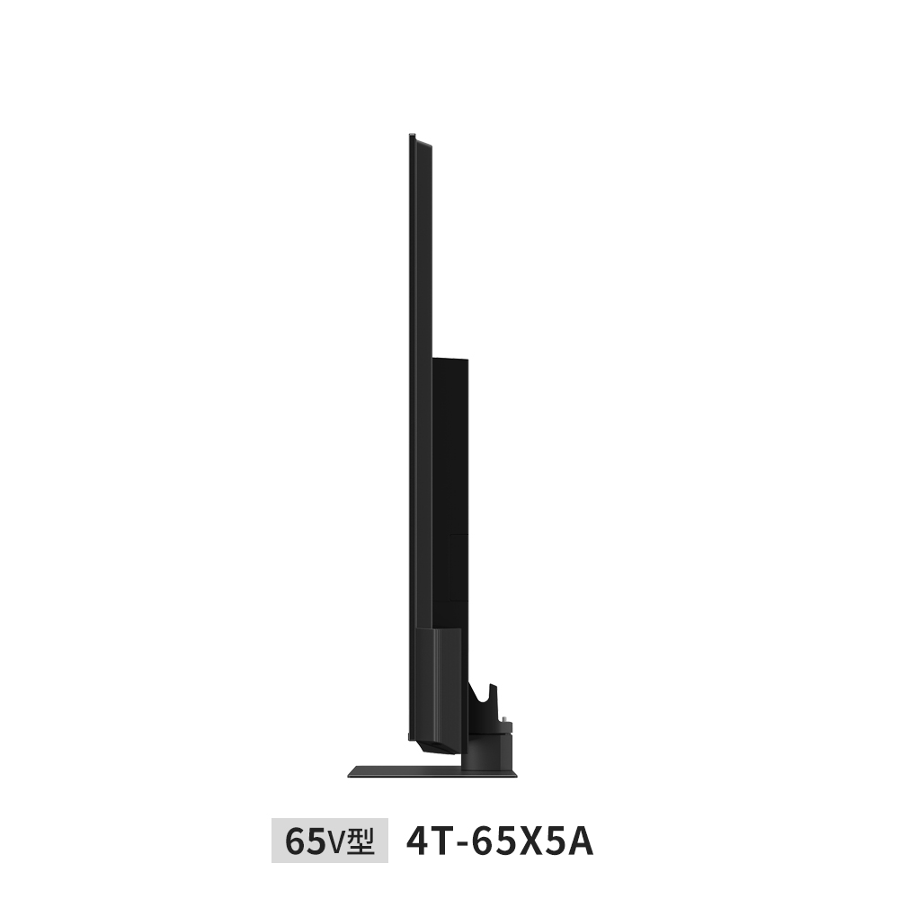 mini LEDテレビ:65V型4T-65X5A:側面