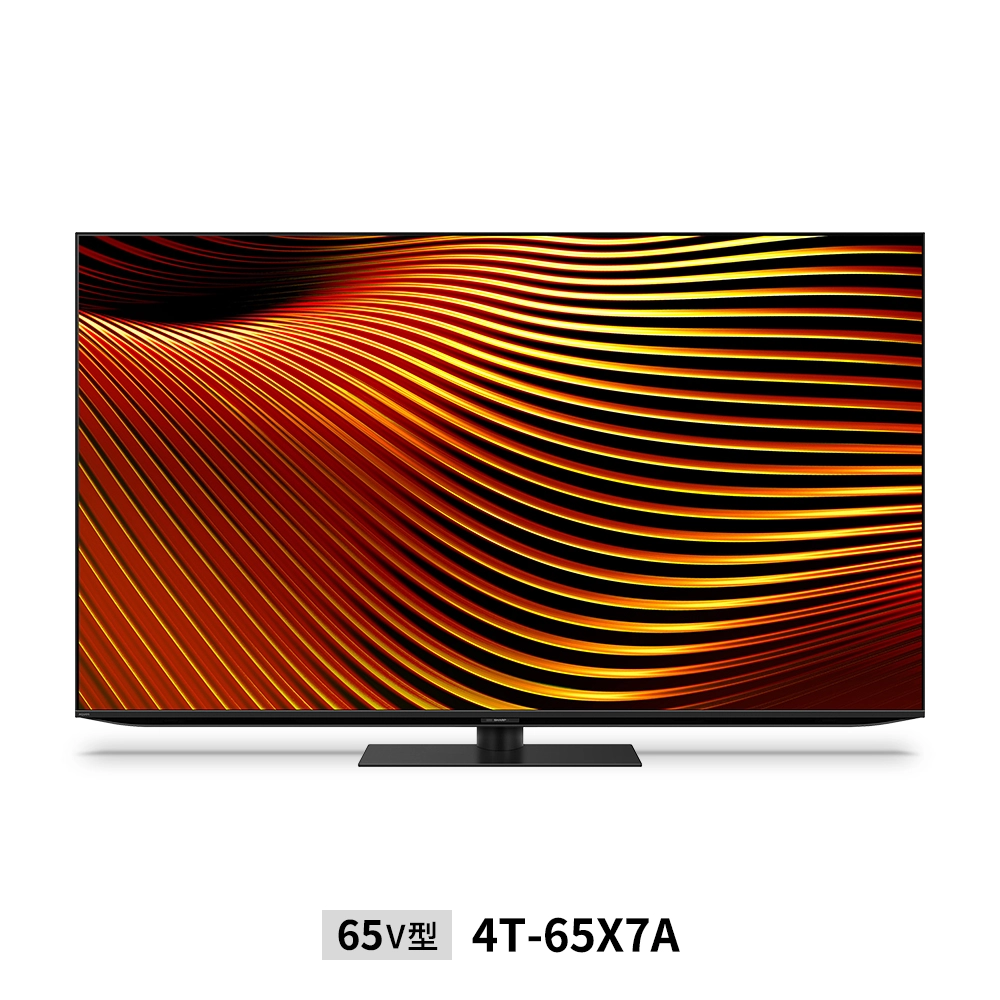 量子ドット/mini LEDテレビ:65V型4T-65X7A:正面
