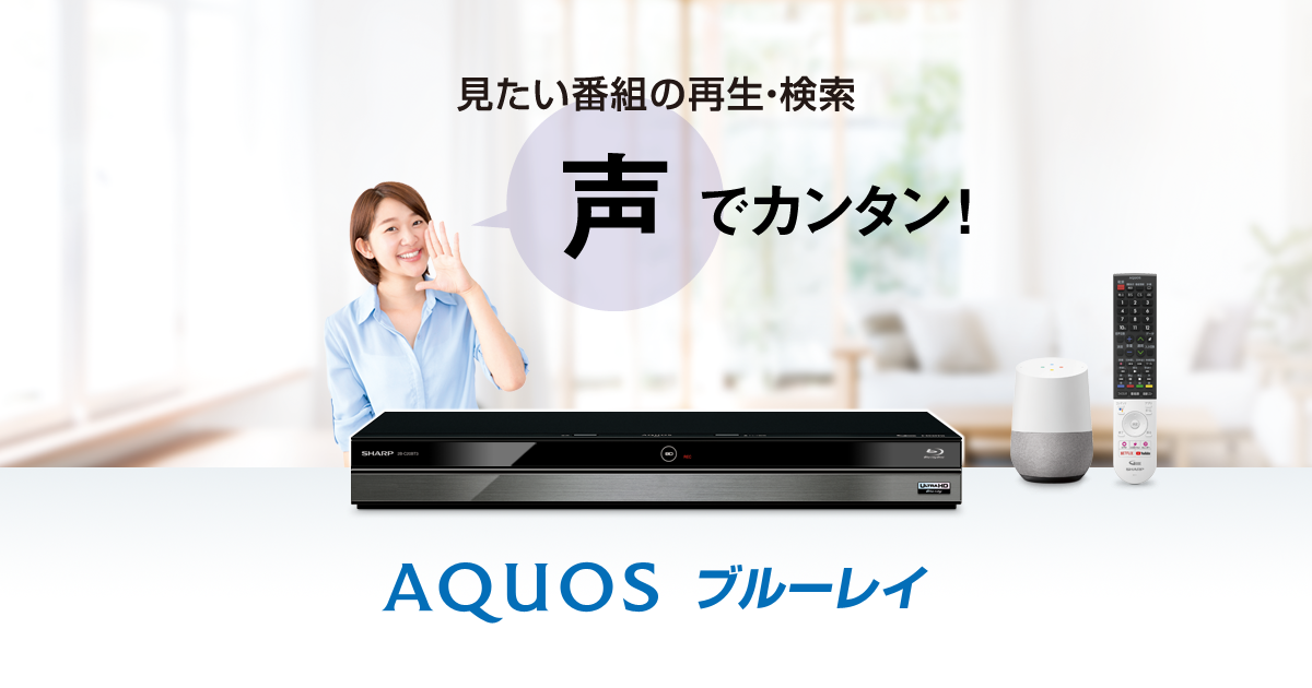 2B-C10BW2 | AQUOS 4Kレコーダー／AQUOS ブルーレイ：シャープ