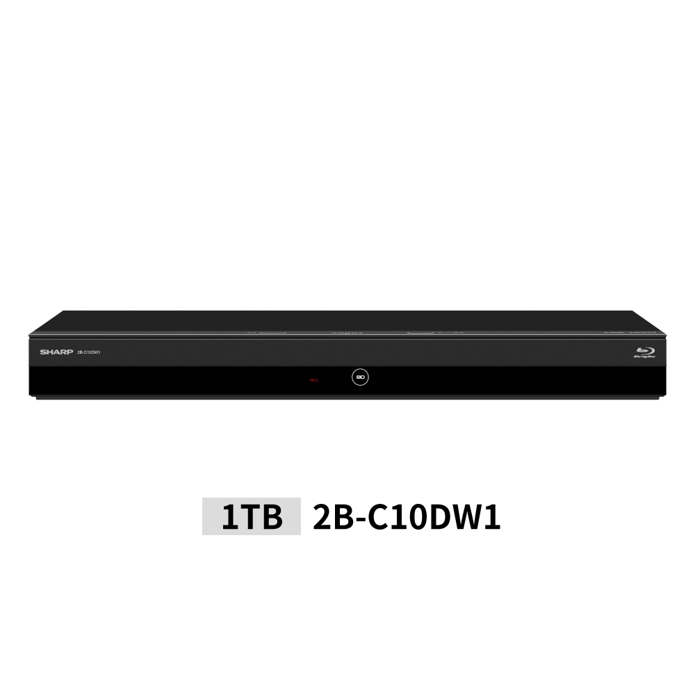 大人の上質 シャープAQUOS 2B-C10DW1 Blu-ray レコーダー ブルーレイ