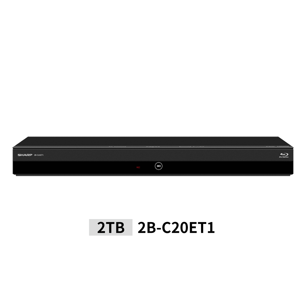 シャープ　ブルーレイレコーダー　2B-C20ET12TB