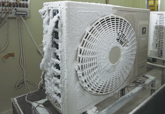 低温環境を想定した試験のイメージ