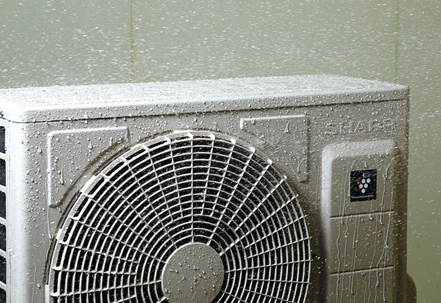 暴風豪雨を想定した試験のイメージ