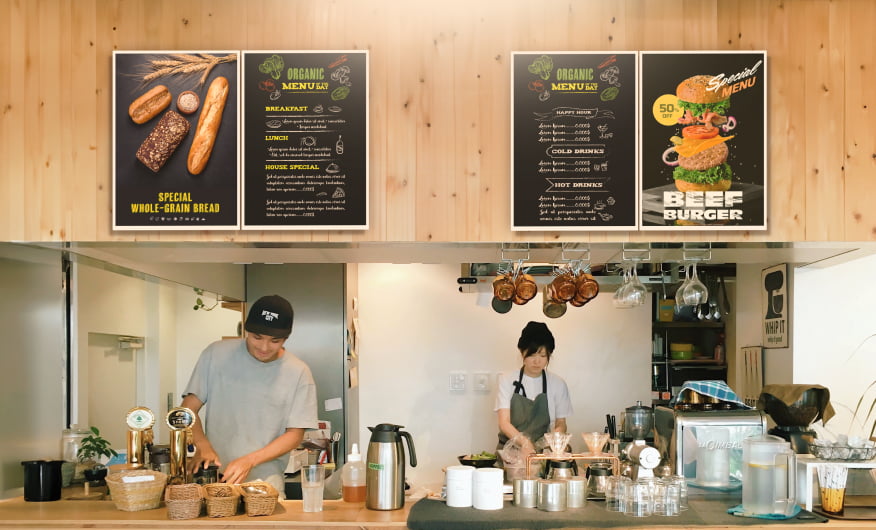 電子ペーパーディスプレイ　ePoster​