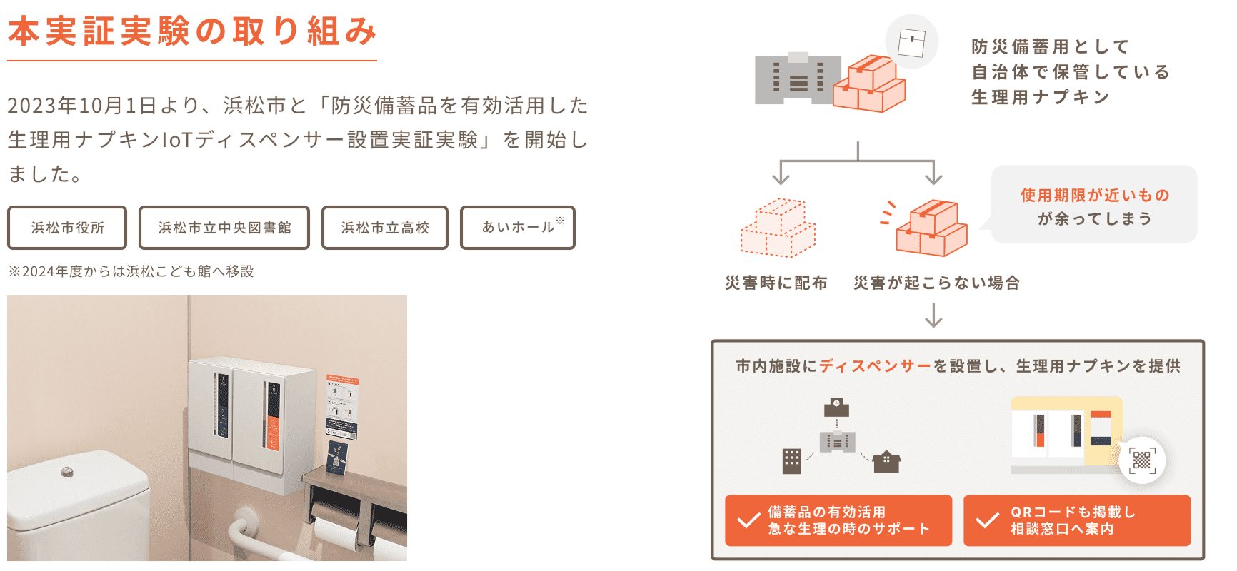 本実証実験の取り組み