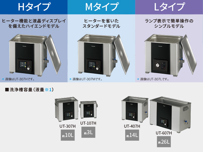 卓上型超音波洗浄機 UT-107シリーズ｜洗浄システム：シャープ