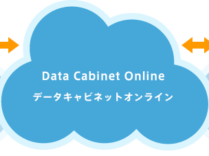 【Data Cabinet Online】データキャビネットオンラインご利用イメージ