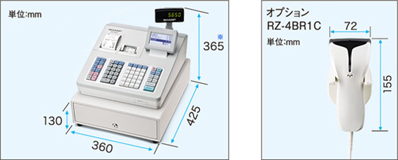 激安買取 SHARP レジスター XE-A417 PC連携売上管理 上位機種 3062