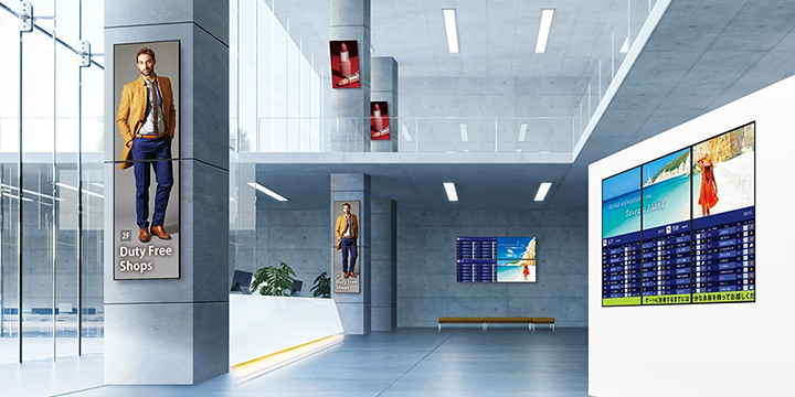 デジタルサイネージ製品情報｜デジタルサイネージ（電子看板）：シャープ