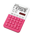 カラー・デザイン電卓 8桁 ミニミニナイスサイズタイプ EL-760R-PX(ピンク系)