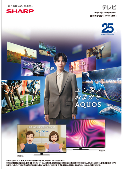 テレビ 総合（2026-夏版）のカタログ表紙イメージ