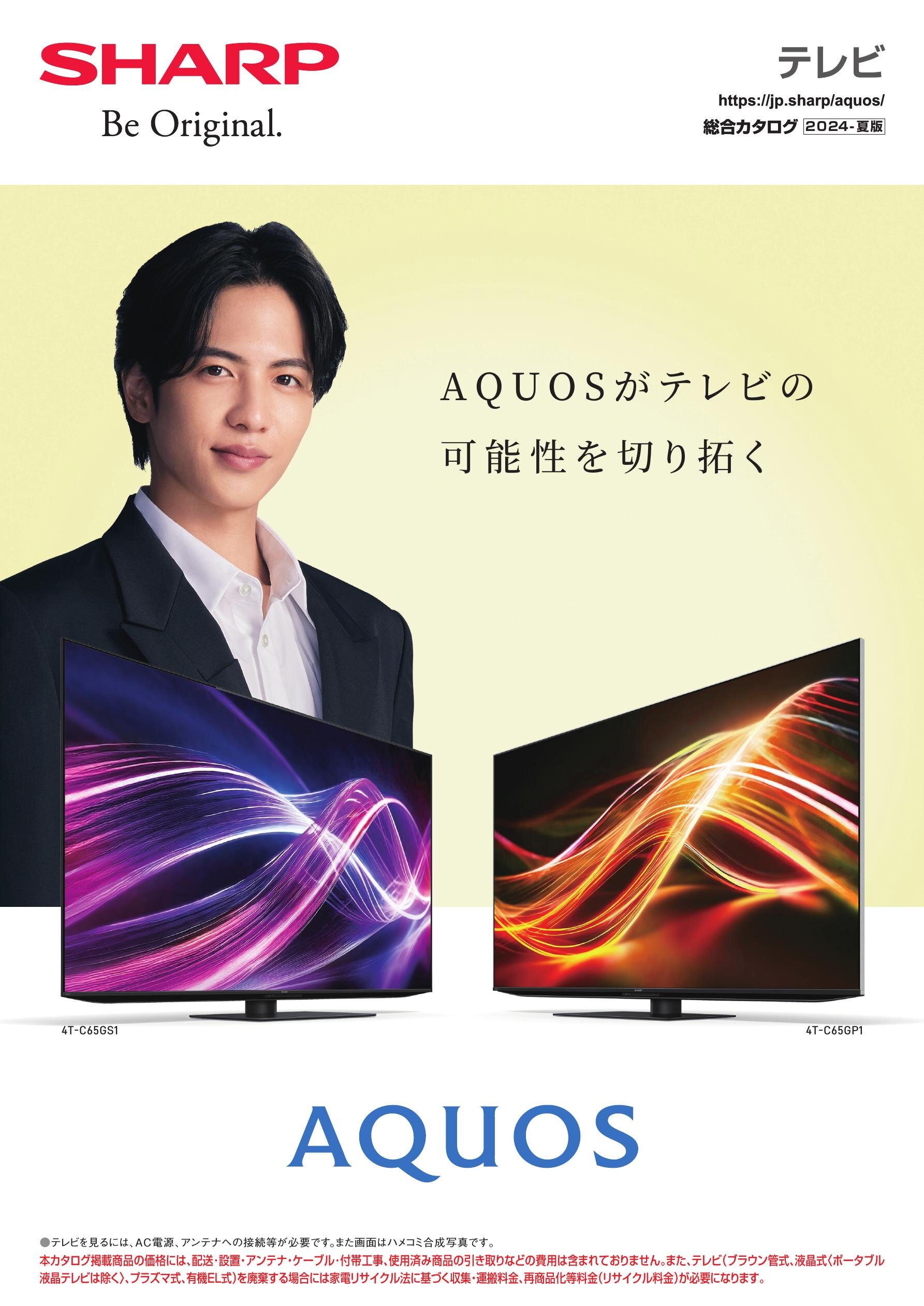 テレビ 総合（2024-夏版） | カタログ：シャープ 
