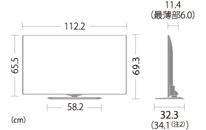 LC-50US40｜製品詳細｜薄型テレビ／液晶テレビ アクオス：シャープ