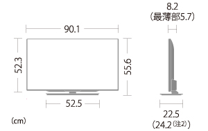 LC-40U40｜製品詳細｜薄型テレビ／液晶テレビ アクオス：シャープ