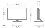 24V型｜画面サイズで選ぶ｜製品ラインアップ｜薄型テレビ／液晶テレビ 