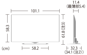 LC-45US40｜製品詳細｜薄型テレビ／液晶テレビ アクオス：シャープ