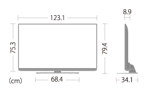 LC-55US45｜製品詳細｜薄型テレビ／液晶テレビ アクオス：シャープ