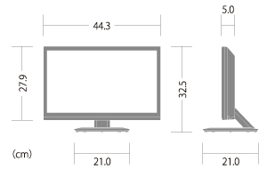 LC-19P5｜製品詳細｜薄型テレビ／液晶テレビ アクオス：シャープ