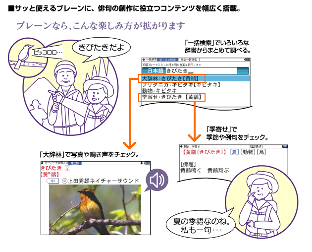 ブレーンなら、こんな楽しみ方が拡がります