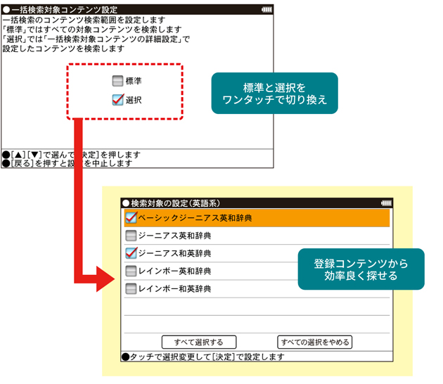 キー操作もしやすい Pw Aj1 電子辞書トップ シャープ
