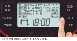4.3インチホワイトバックライト液晶&静電タッチキー