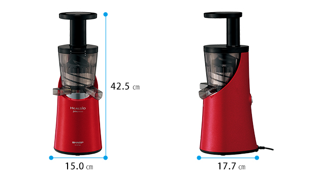 シャープ ヘルシオ★スロージューサー EJ-CF10A-R
