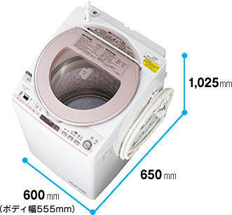 ES-TX830｜洗濯機：シャープ