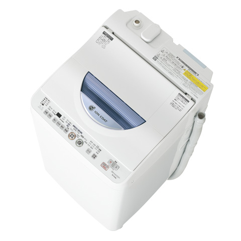 高評価SHARP ES-TG55L-A 洗濯機