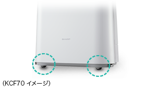 特長 | KC-F50 | 加湿空気清浄機/空気清浄機：シャープ